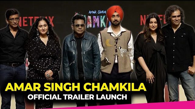 Trailer launch of Amar Singh Chamkila
